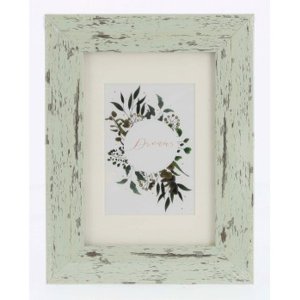 Cornice in plastica Chalet, menta pastello, 10 x 15 cm