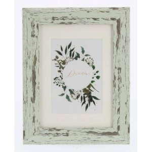 Cornice di plastica Chalet, pastello menta, 13 x 18 cm