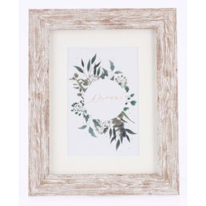 Cornice in plastica Chalet, marrone, 15 x 20 cm