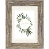 Cornice in plastica Chalet, marrone-grigio, 30 x 40 cm