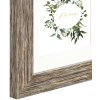 Cornice in plastica Chalet, marrone-grigio, 30 x 40 cm
