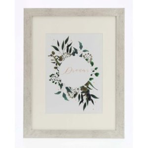 Cornice in plastica Chalet, tortora, 30 x 40 cm