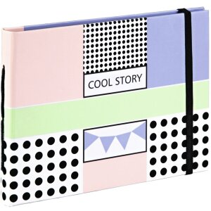 Libro-album Cool Story, 18x13 cm, 20 pagine marroni