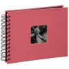 Album a spirale Fine Art, 24 x 17 cm, 50 pagine nere, Flamingo