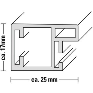 Hama Cornice di plastica Valentina