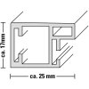 Hama Cornice di plastica Valentina