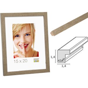 Telaio in legno S43AD2 bronzo