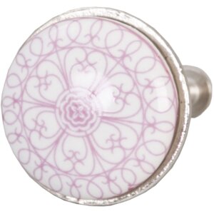 Pomello per mobili rotondo 3 cm - vari design