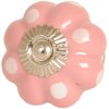 Pomello per mobili a forma di fiore 4 cm - vari disegni
