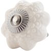 Pomello per mobili a forma di fiore 4 cm - vari disegni