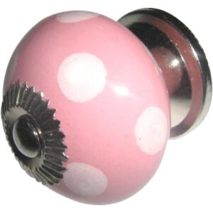 Pomello per mobili rotondo 4 cm - vari design
