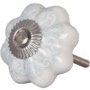Pomello per mobili a forma di fiore 4,5 cm - vari disegni