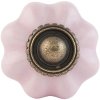 Pomello per mobili a forma di fiore 3 cm - vari disegni