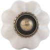 Pomello per mobili a forma di fiore 3 cm - vari disegni