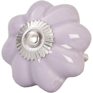 Pomello per mobili a forma di fiore 5 cm - vari disegni