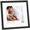 Cornice per quadri in legno bianco e nero S43AL