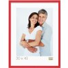 Cornice per quadri in legno rosso-bianco S43AL