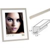 Cornice per quadri in legno grigio-bianco S43AL