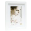 Cornice 3D in legno bianco S43DL