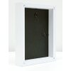 Cornice 3D in legno bianco S43DL