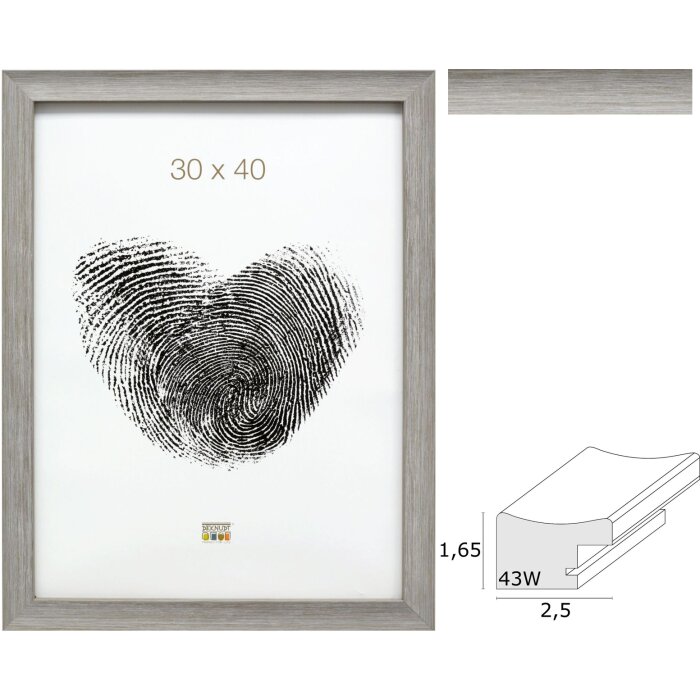Cornice per foto in plastica beige S43WF