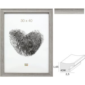 Cornice per foto in plastica beige S43WF