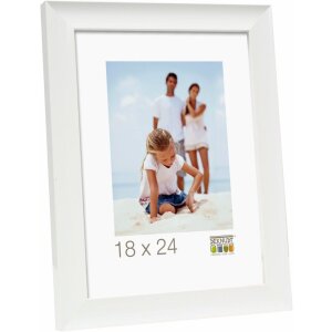 Cornice per foto in plastica bianca S43WK