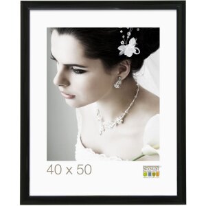 Cornice per foto in plastica nera S43WK