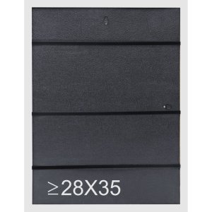 Cornice per foto in plastica nera S43WK