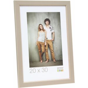 Cornice in legno Deknudt S45DK beige da 9x13 cm a 30x45 cm