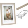 Cornice in legno Deknudt S45DK beige da 9x13 cm a 30x45 cm