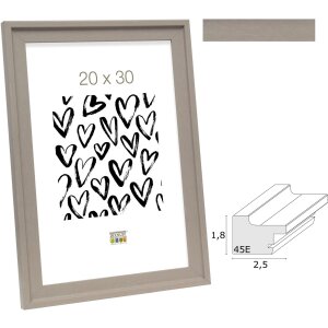 Cornice per quadri in legno beige S45EF3