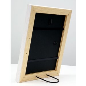 Cornice per quadri in legno bianco S45ES1