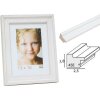 Cornice per quadri in legno bianco S45ES1