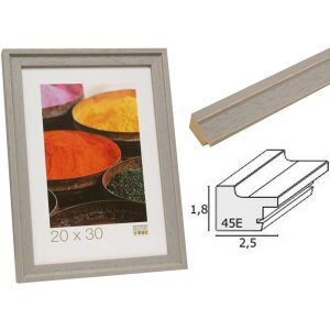 Cornice per quadri in legno grigio S45ES3