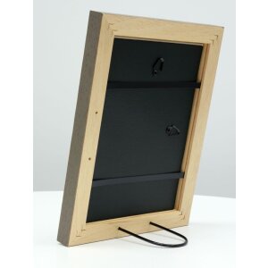 Cornice in legno Deknudt S45ES7 marrone da 9x13 cm a 40x60 cm
