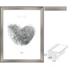 Cornice per foto in plastica argento S45FD2
