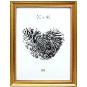 Cornice per foto in plastica dorata S45HA1