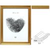 Cornice per foto in plastica dorata S45HA1