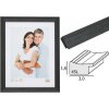 Cornice per quadri in legno nero S45LH2