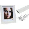 Cornice per quadri in plastica bianca S45MF1