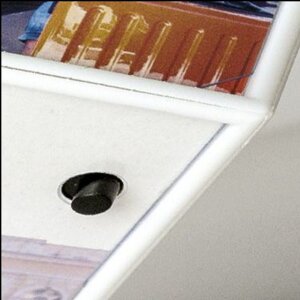 Cubo fotografico rotante 15x15 cm bianco