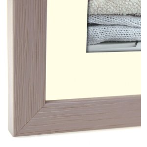 Cornice in legno Regent 30x30 cm taupe