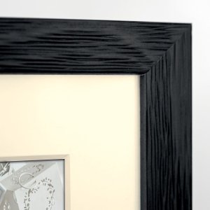ZEP Cornice in legno Regent nero 40x60 cm con Passepartout 30x45 cm