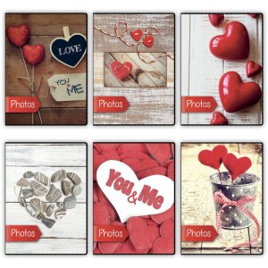 Album Cuore slip-in 40 foto 10x15 cm