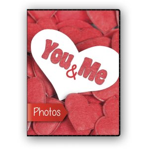 Album Cuore slip-in 40 foto 10x15 cm