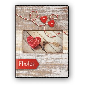 Album Cuore slip-in 40 foto 13x19 cm