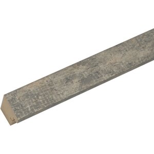 Cornice per quadri in legno grigio-beige S45RC7