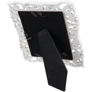 Cornice per foto Clayre & Eef 2F0497 - 18x2x23 cm - 10x15 cm bianco distinto