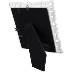 Cornice per foto Clayre & Eef 2F0499 - 17x2x22 cm - 10x15 cm bianco distinto